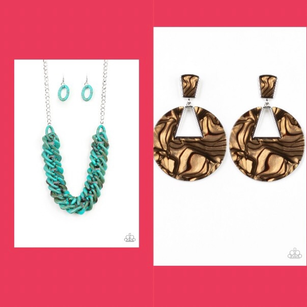 Necklace w/complimentary earrings set